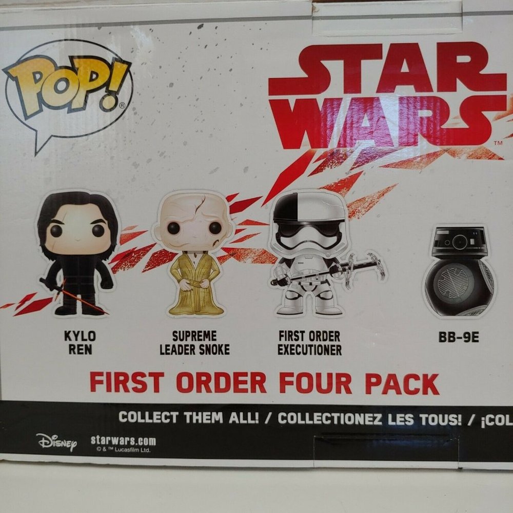 Funko Pop! Star Wars First Order Four Pack 202 199 - Picture 4 of 10